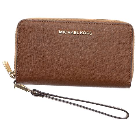 michael kors tan leather wallet|Michael Kors Wallet female.